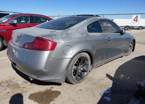 2004 Infiniti G35 from USA, damaged, VIN JNKCV54EX4M805115